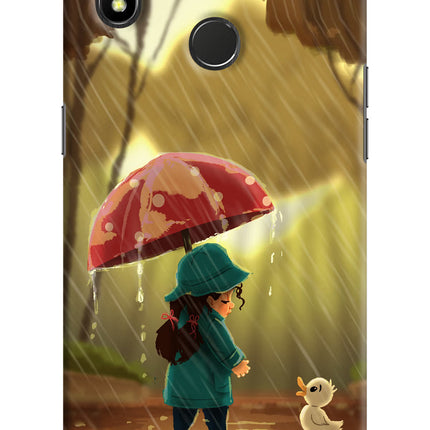 Rainy Day Realme 3 Pro Hard Case Back Cover by Casekaro