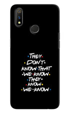FRIENDS Dialogue Realme 3 Pro Hard Case Back Cover by Casekaro