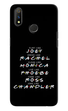 FRIENDS Character Realme 3 Pro Hard Case Back Cover by Casekaro
