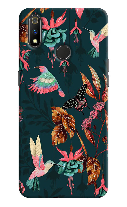 Birds Realme 3 Pro Hard Case Back Cover by Casekaro