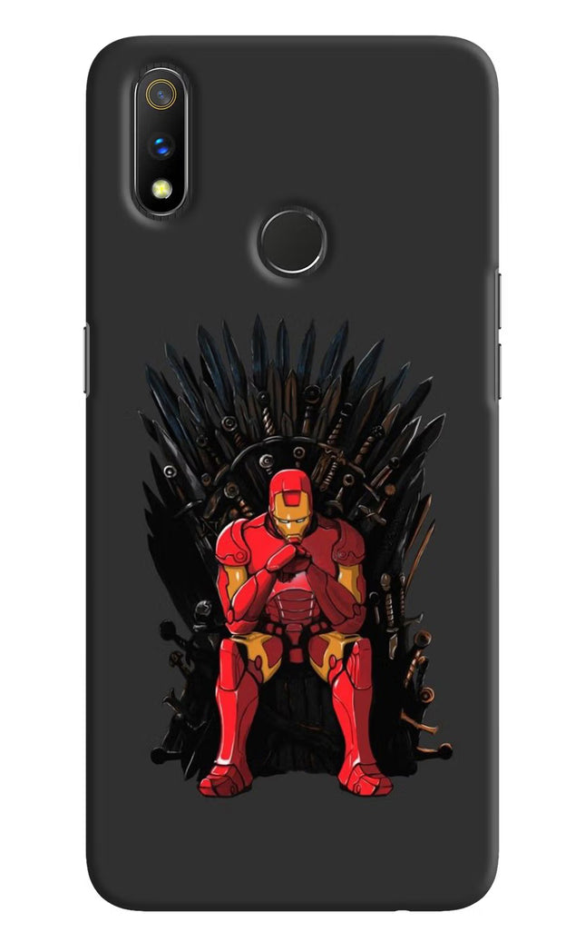 Ironman Throne Realme 3 Pro Hard Case Back Cover by Casekaro