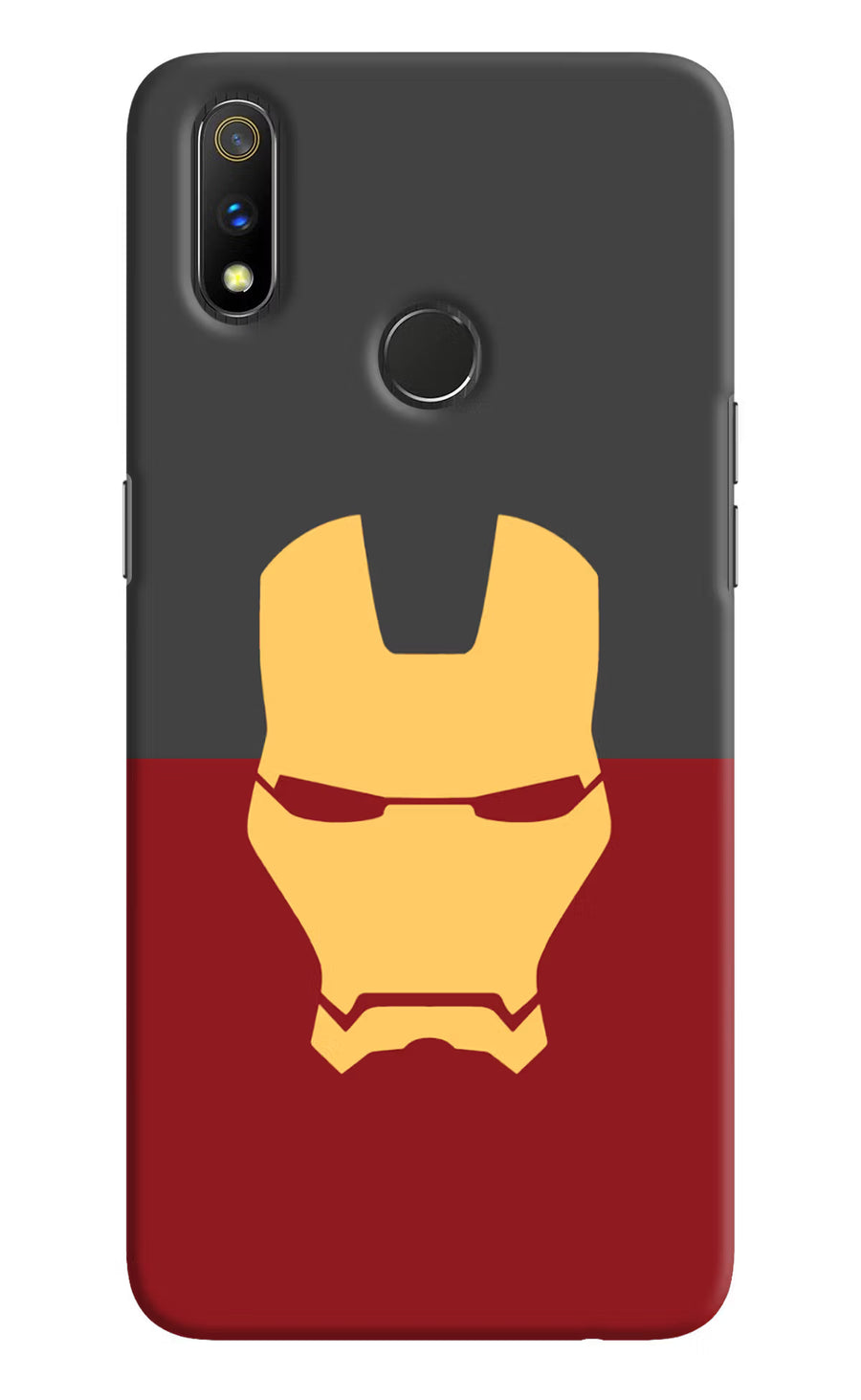 Ironman Realme 3 Pro Back Cover, Hard case