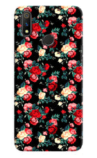 Rose Pattern Realme 3 Pro Hard Case Back Cover by Casekaro