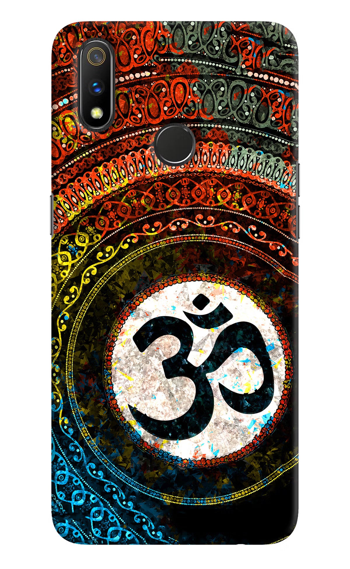 Om Cultural Realme 3 Pro Hard Case Back Cover by Casekaro