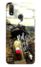 Ride More Worry Less Realme 3 Pro Hard Case Back Cover by Casekaro