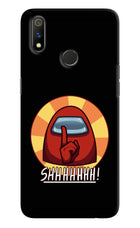Among Us Shhh! Realme 3 Pro Hard Case Back Cover by Casekaro
