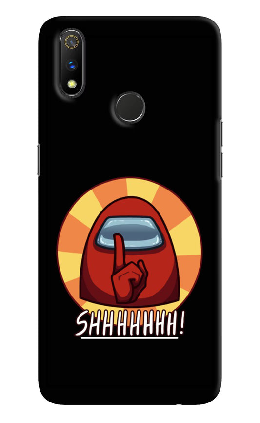 Among Us Shhh! Realme 3 Pro Hard Case Back Cover by Casekaro