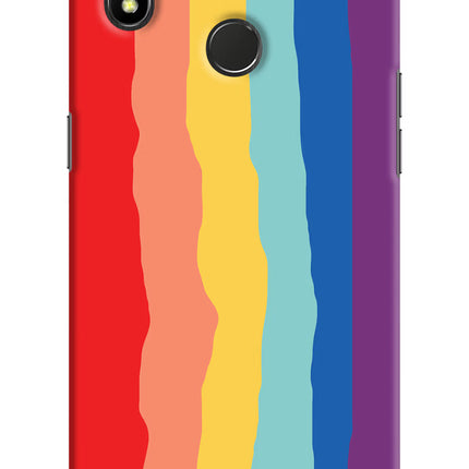 Rainbow Realme 3 Pro Hard Case Back Cover by Casekaro