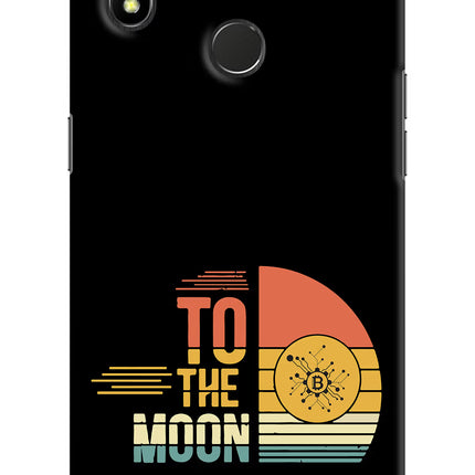 To the Moon Realme 3 Pro Hard Case Back Cover by Casekaro
