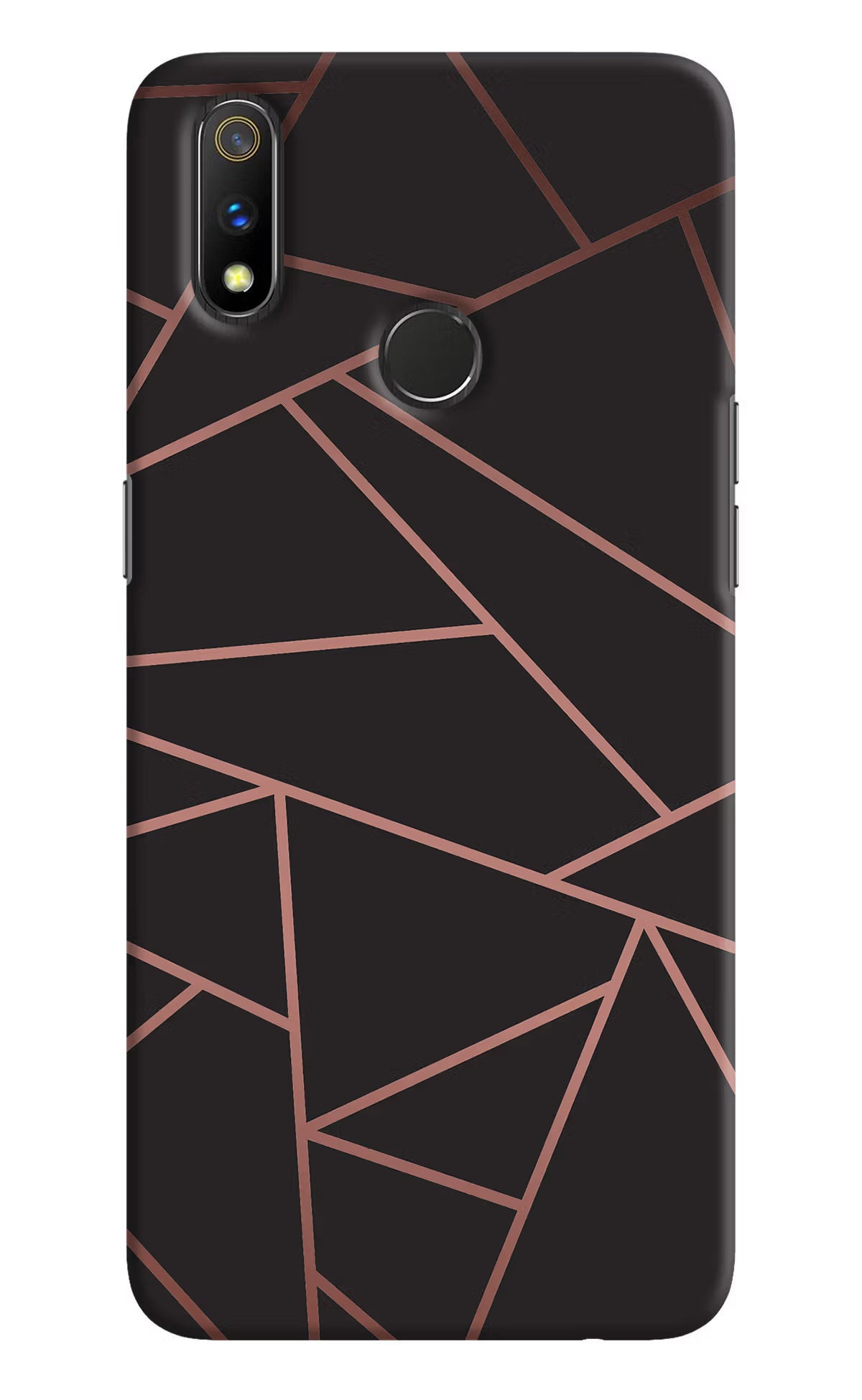 Geometric Pattern Realme 3 Pro Hard Case Back Cover by Casekaro