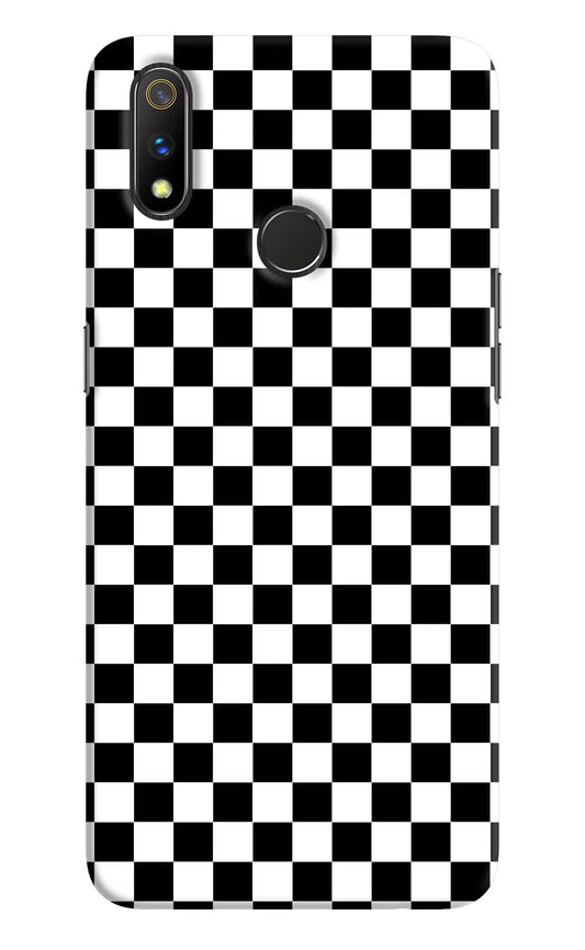 Chess Board Realme 3 Pro Hard Case Back Cover by Casekaro