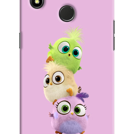 Cute Little Birds Realme 3 Pro Hard Case Back Cover by Casekaro
