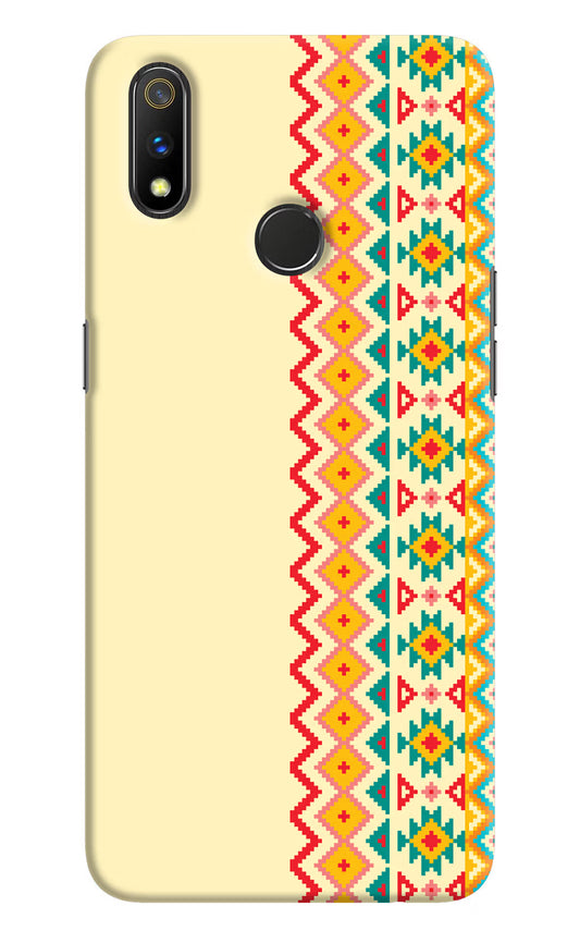 Ethnic Seamless Realme 3 Pro Hard Case Back Cover by Casekaro