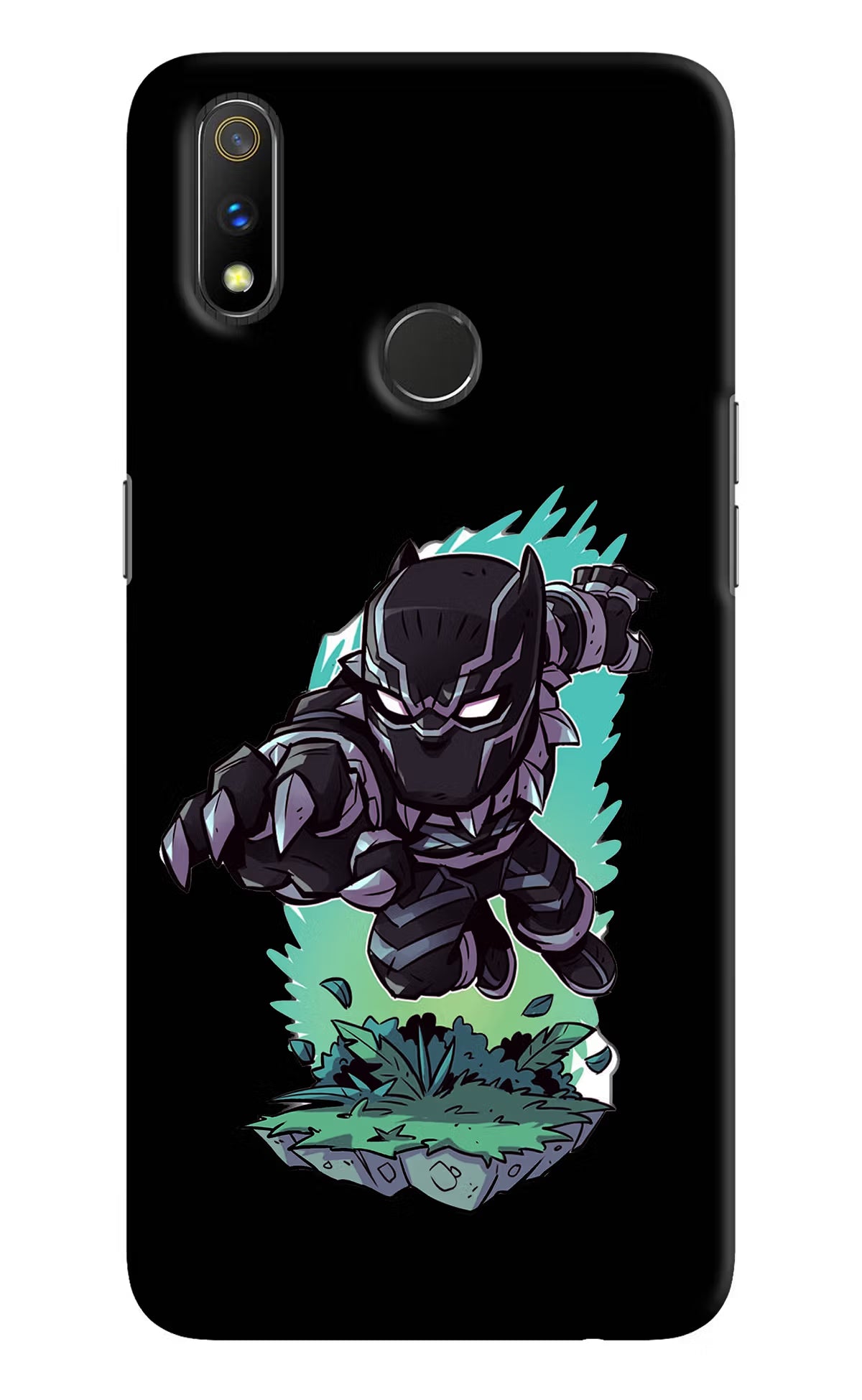 Black Panther Realme 3 Pro Hard Case Back Cover by Casekaro