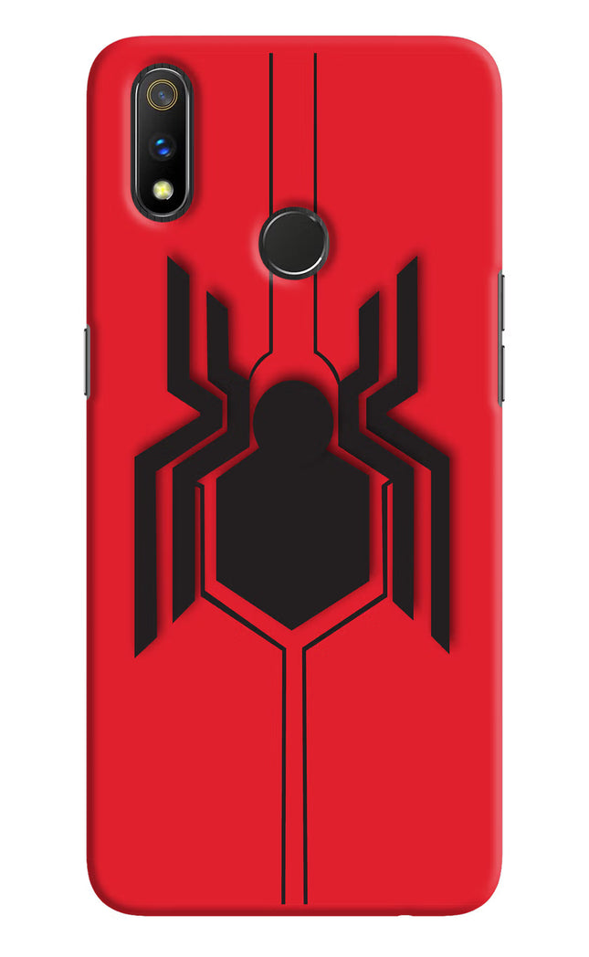 Spider Realme 3 Pro Hard Case Back Cover by Casekaro