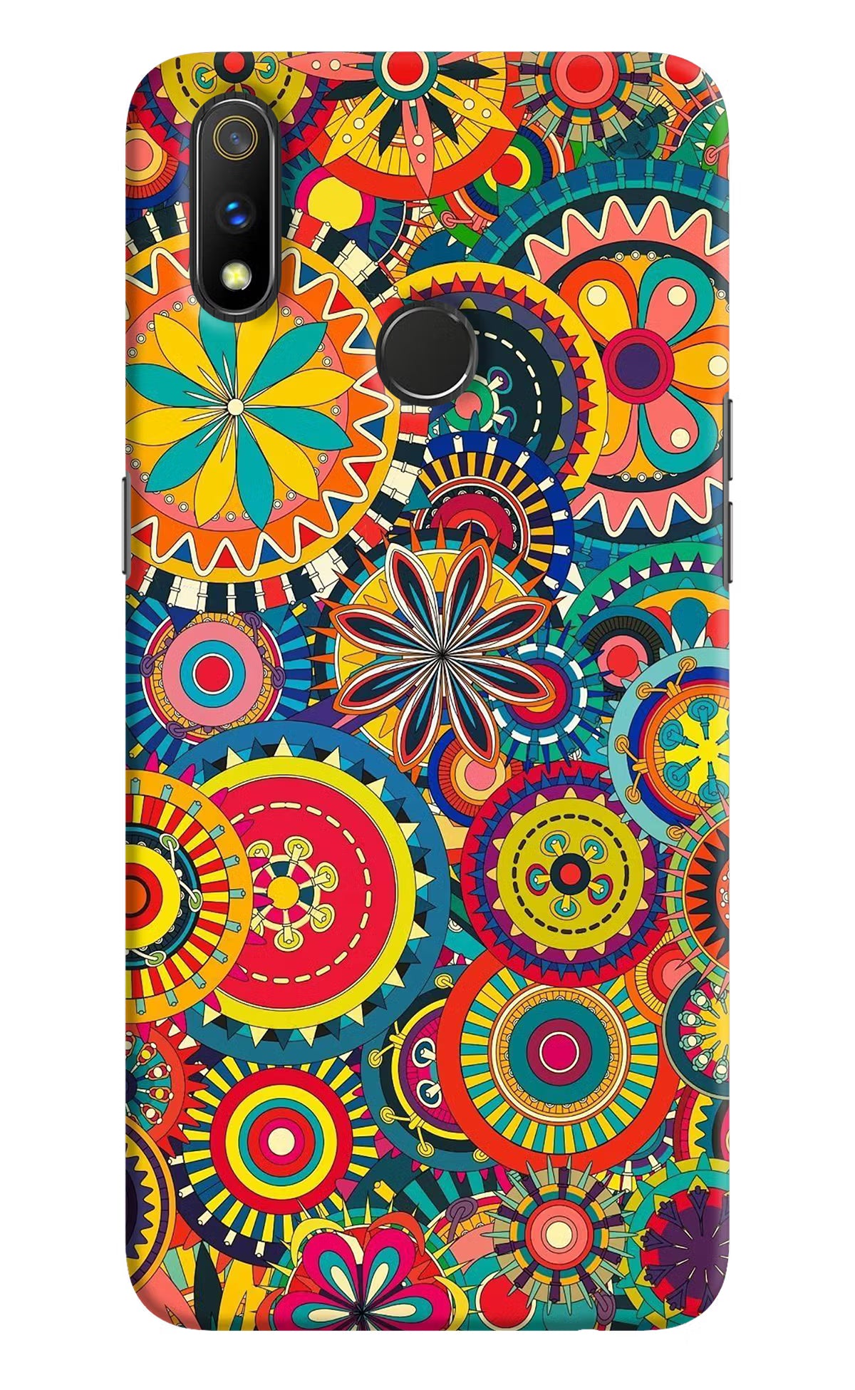 Gol Gol Art Realme 3 Pro Hard Case Back Cover by Casekaro