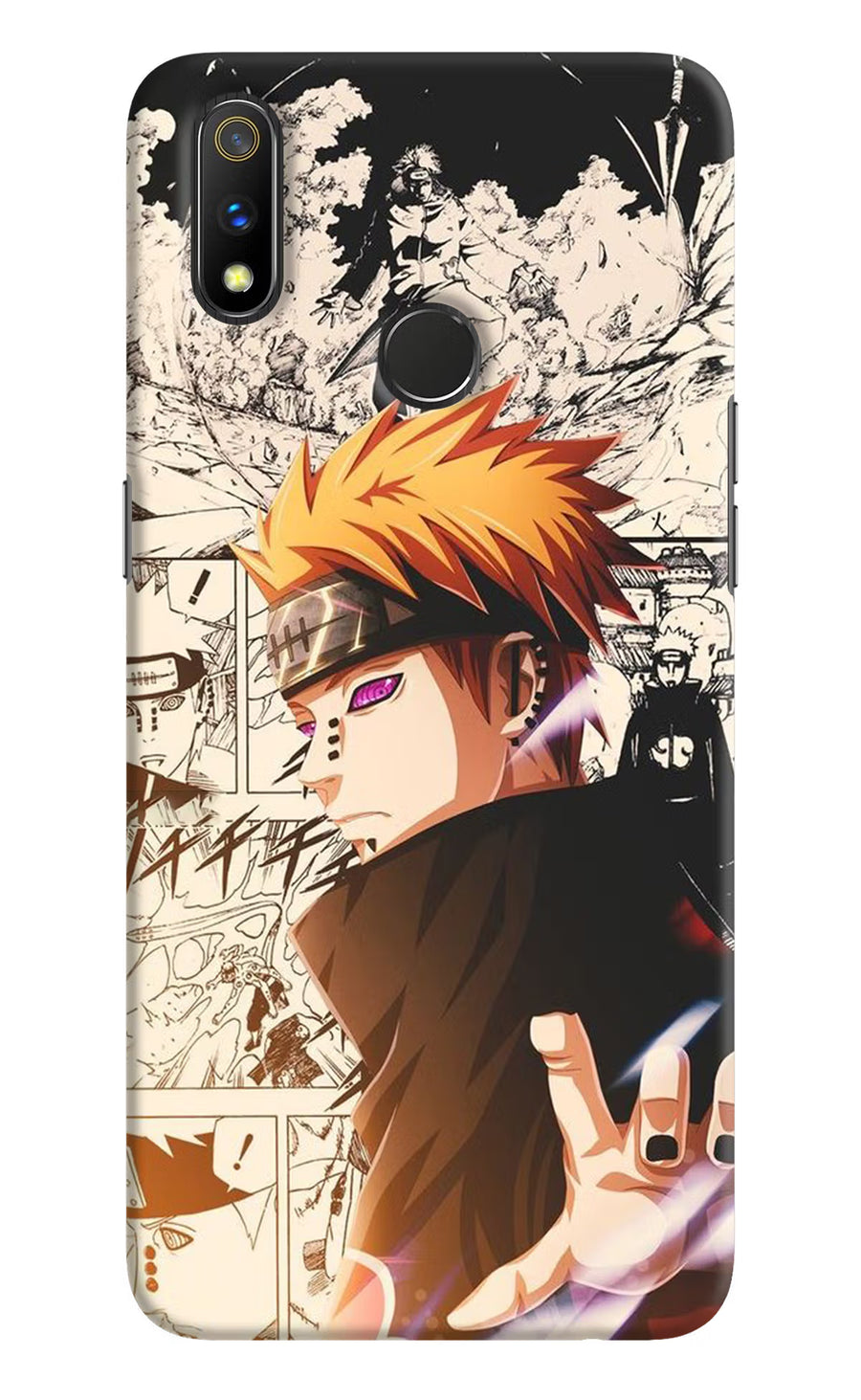 Pain Anime Realme 3 Pro Back Cover, Hard case