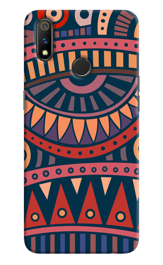 African Culture Design Realme 3 Pro Hard Case Back Cover by Casekaro