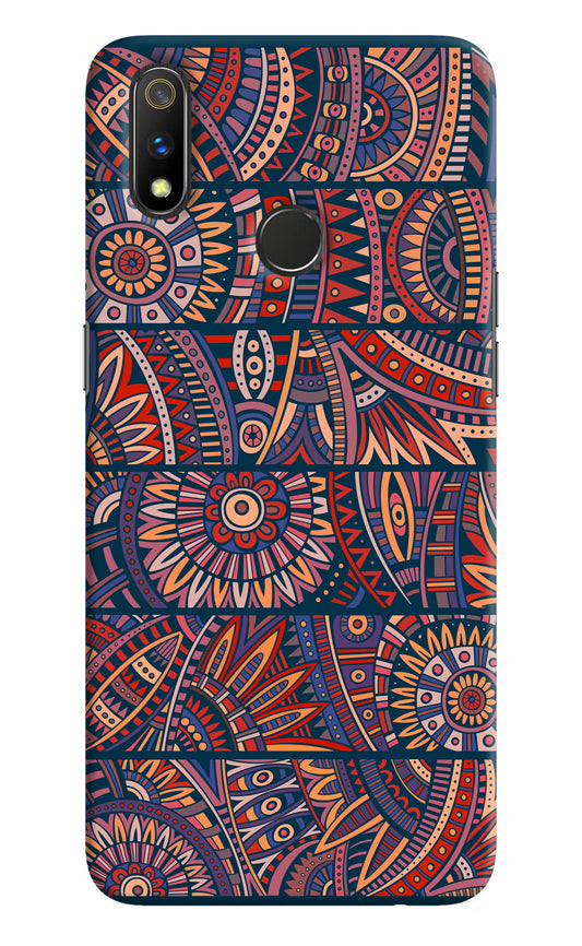 African Culture Design Realme 3 Pro Hard Case Back Cover by Casekaro