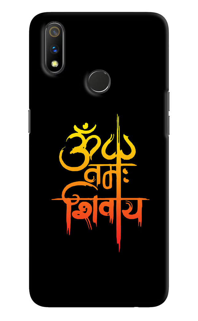 Om Namah Shivay Realme 3 Pro Hard Case Back Cover by Casekaro