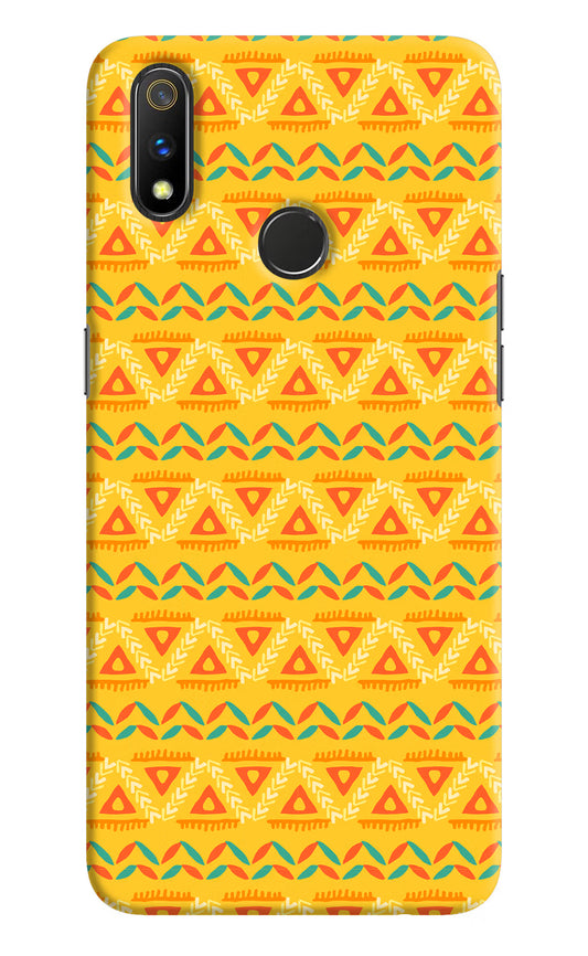 Tribal Pattern Realme 3 Pro Hard Case Back Cover by Casekaro