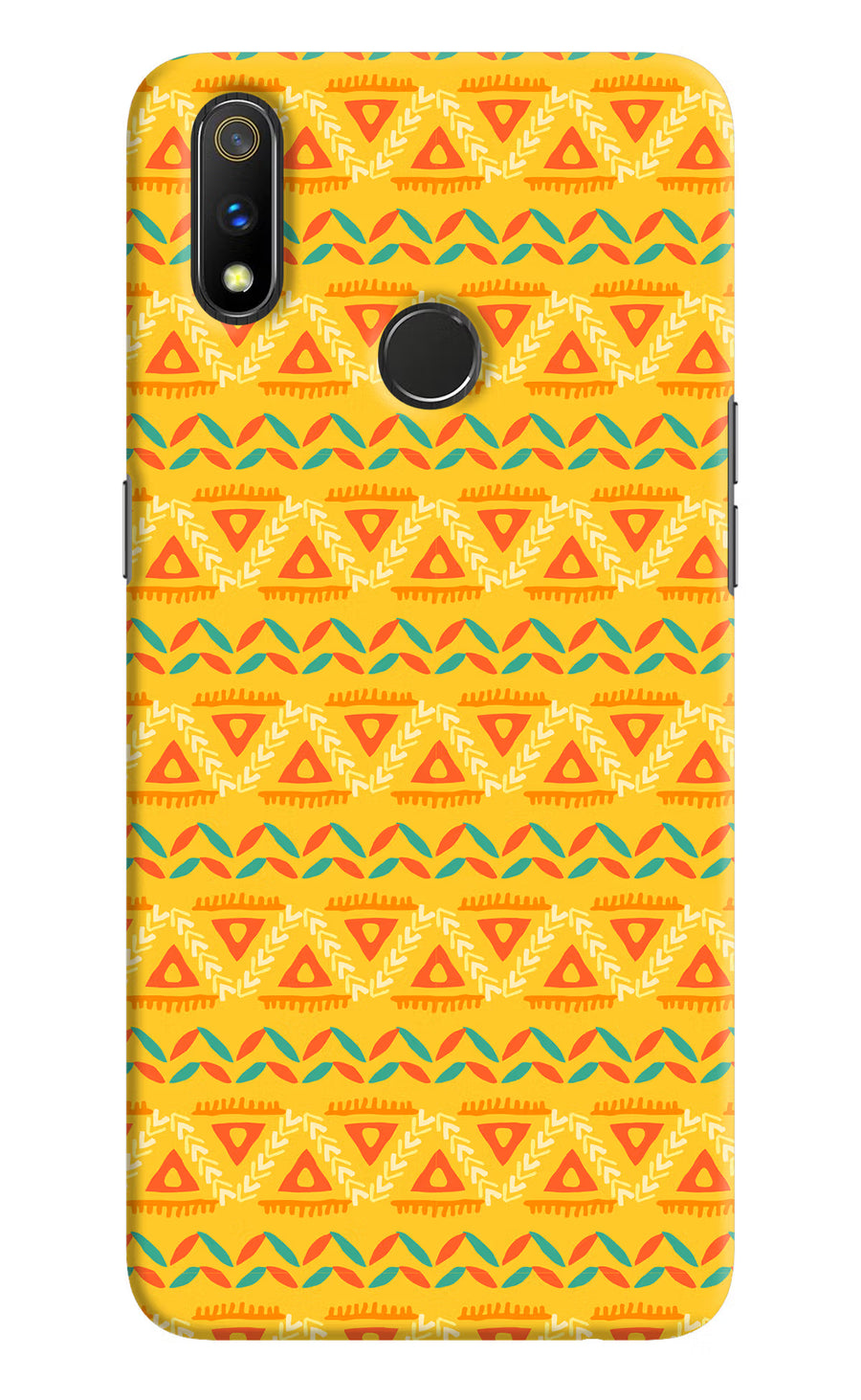Tribal Pattern Realme 3 Pro Back Cover, Hard case