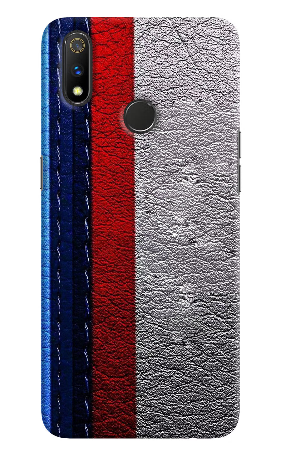 BMW Stripes Realme 3 Pro Back Cover, Hard case