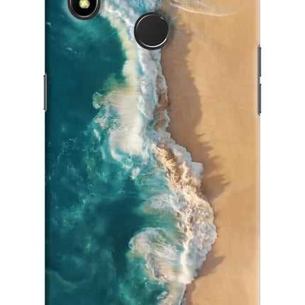 Ocean Beach Realme 3 Pro Hard Case Back Cover by Casekaro