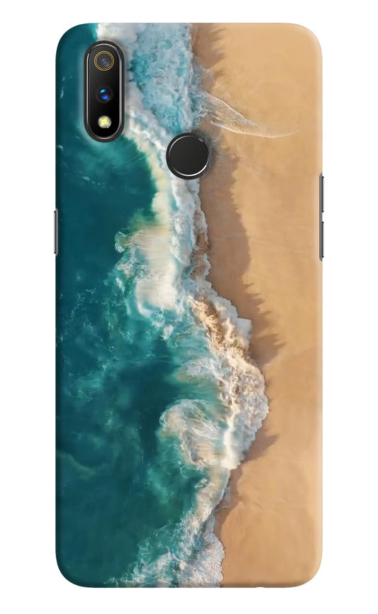Ocean Beach Realme 3 Pro Hard Case Back Cover by Casekaro
