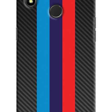 BMW Stripes Pattern Realme 3 Pro Hard Case Back Cover by Casekaro