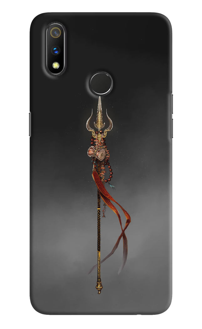 Shiv Trishul Realme 3 Pro Hard Case Back Cover by Casekaro