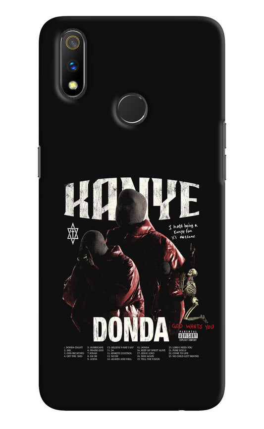 Donda Kanye West Realme 3 Pro Hard Case Back Cover by Casekaro