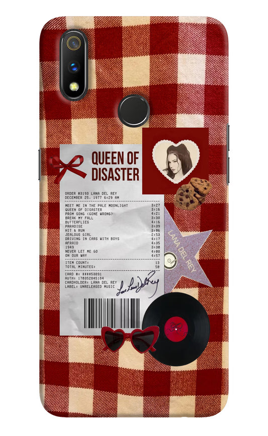 Queen of Disaster Realme 3 Pro Hard Case Back Cover by Casekaro