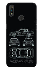 WRC'99 Realme 3 Pro Hard Case Back Cover by Casekaro