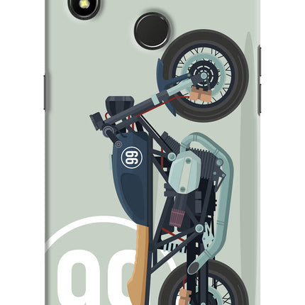 Classic Cafe Racer 99 Realme 3 Pro Hard Case Back Cover by Casekaro
