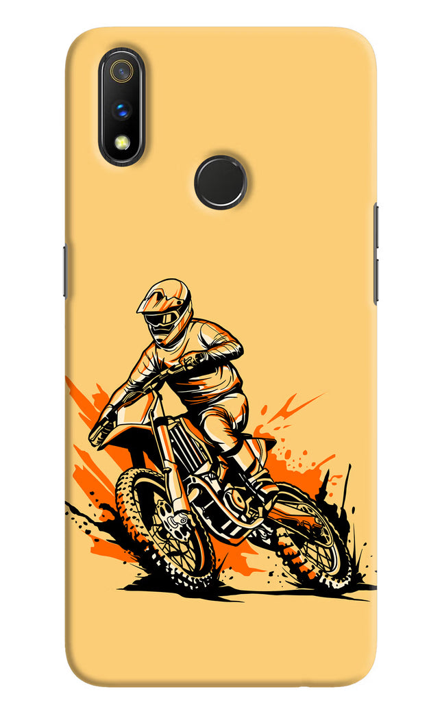 Off-Road Fury Realme 3 Pro Hard Case Back Cover by Casekaro