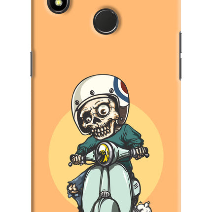 Undead Biker Realme 3 Pro Hard Case Back Cover by Casekaro