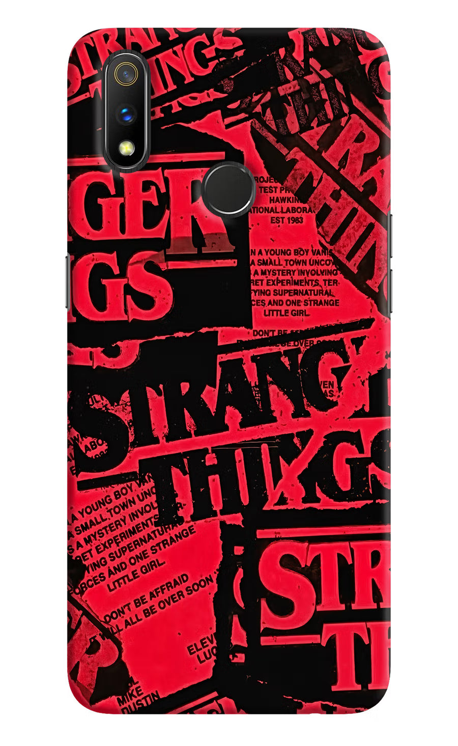 Ordinary Things Realme 3 Pro Back Cover, Hard case