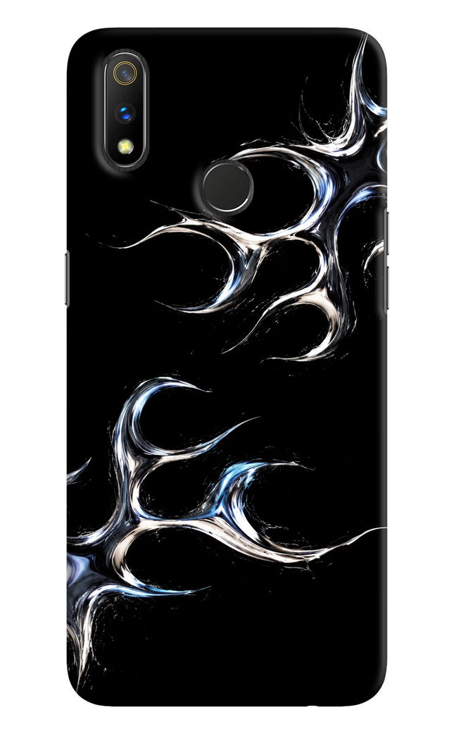 Chrome Tribal Realme 3 Pro Hard Case Back Cover by Casekaro
