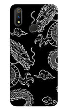 Twin Dragons Realme 3 Pro Hard Case Back Cover by Casekaro