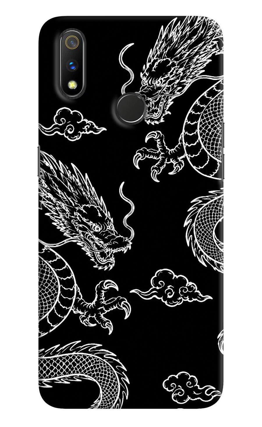 Twin Dragons Realme 3 Pro Back Cover, Hard case