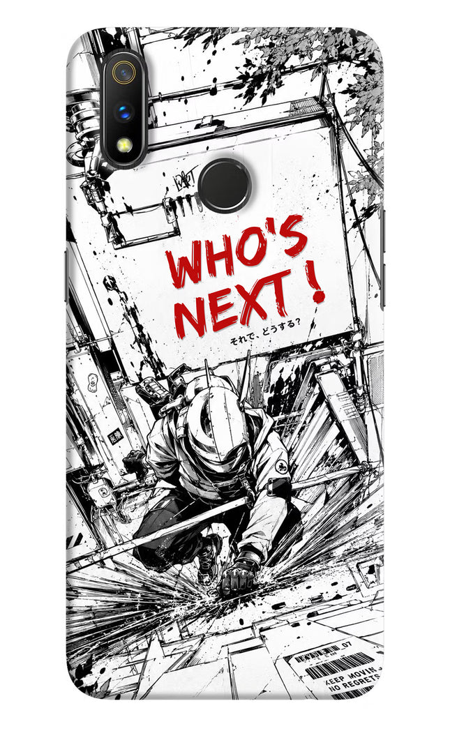 Who's Next Realme 3 Pro Hard Case Back Cover by Casekaro