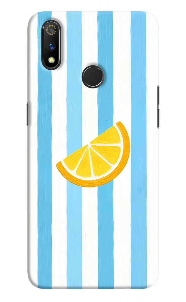 Summer Lemon Realme 3 Pro Hard Case Back Cover by Casekaro