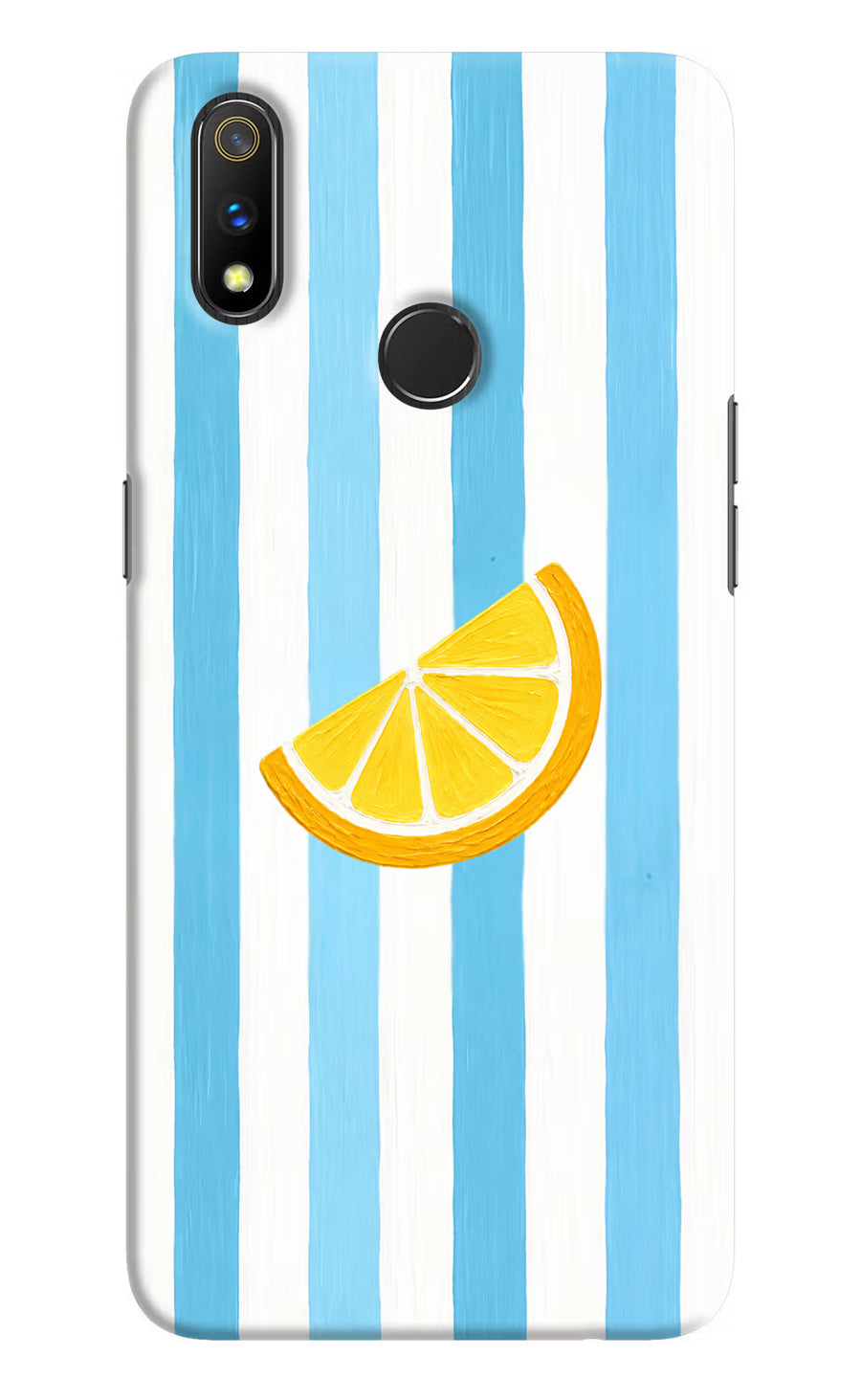 Summer Lemon Realme 3 Pro Back Cover, Hard case