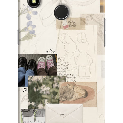 Soft Aesthetic Realme 3 Pro Hard Case Back Cover by Casekaro