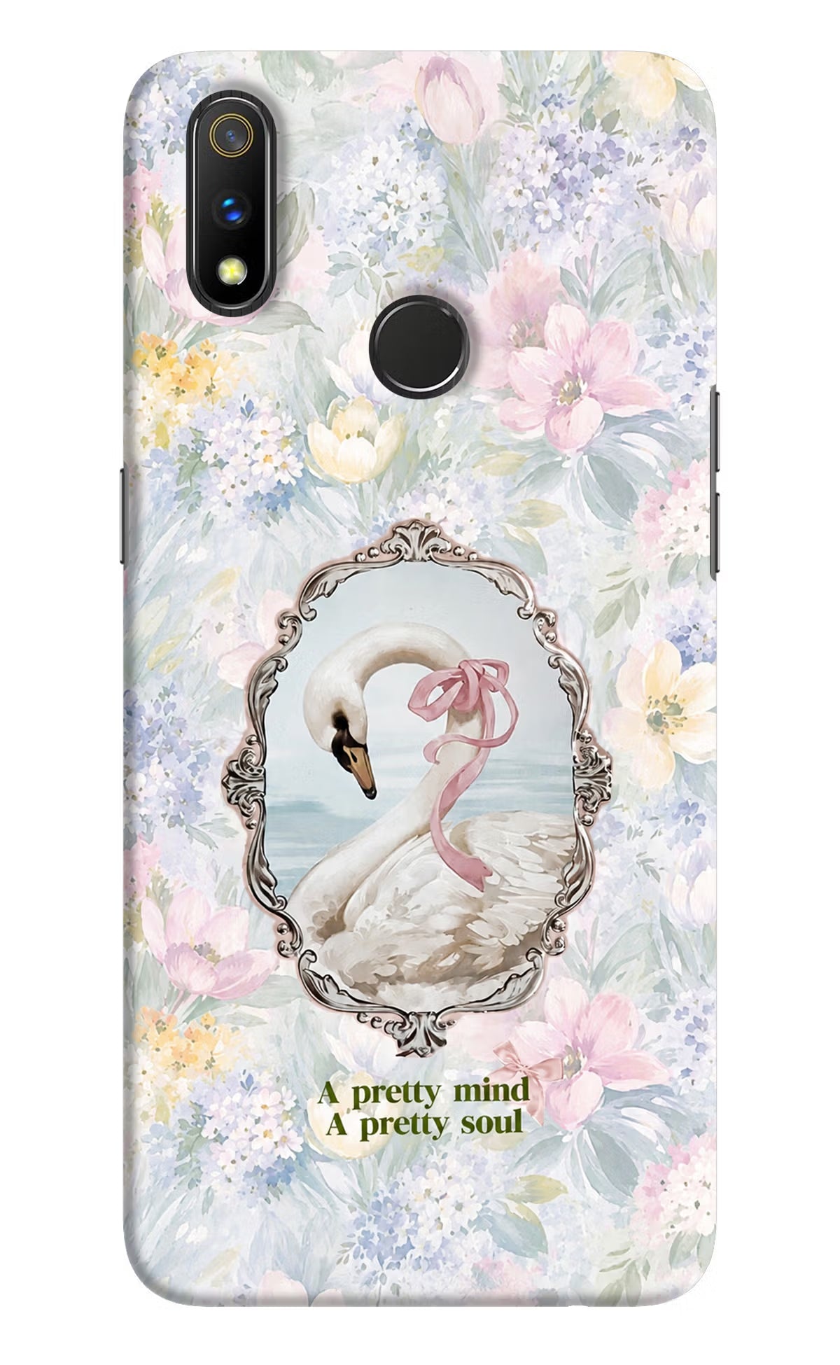 Pretty Mind Pretty Soul Realme 3 Pro Back Cover