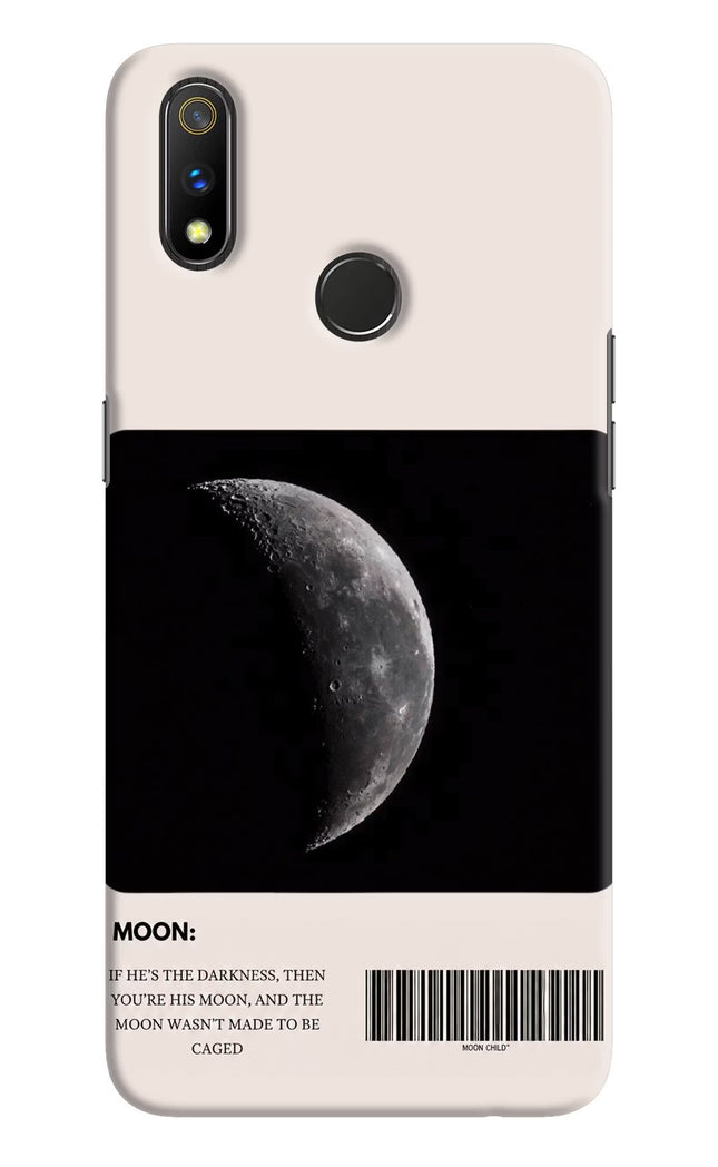 Moon Phase Realme 3 Pro Hard Case Back Cover by Casekaro