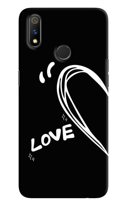 Love Line Realme 3 Pro Hard Case Back Cover by Casekaro