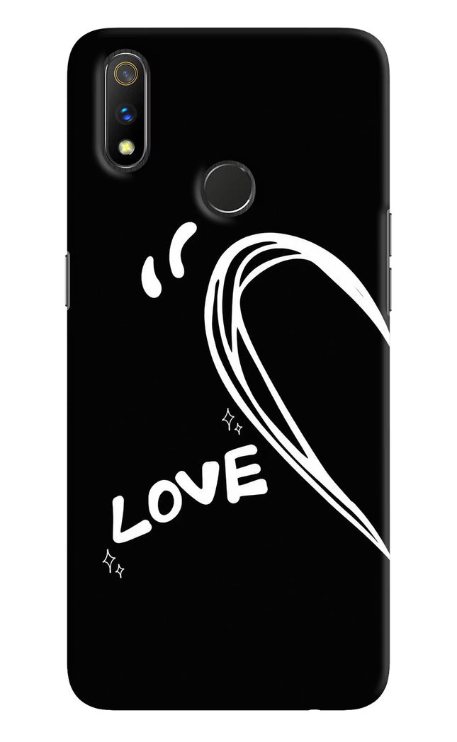 Love Line Realme 3 Pro Hard Case Back Cover by Casekaro