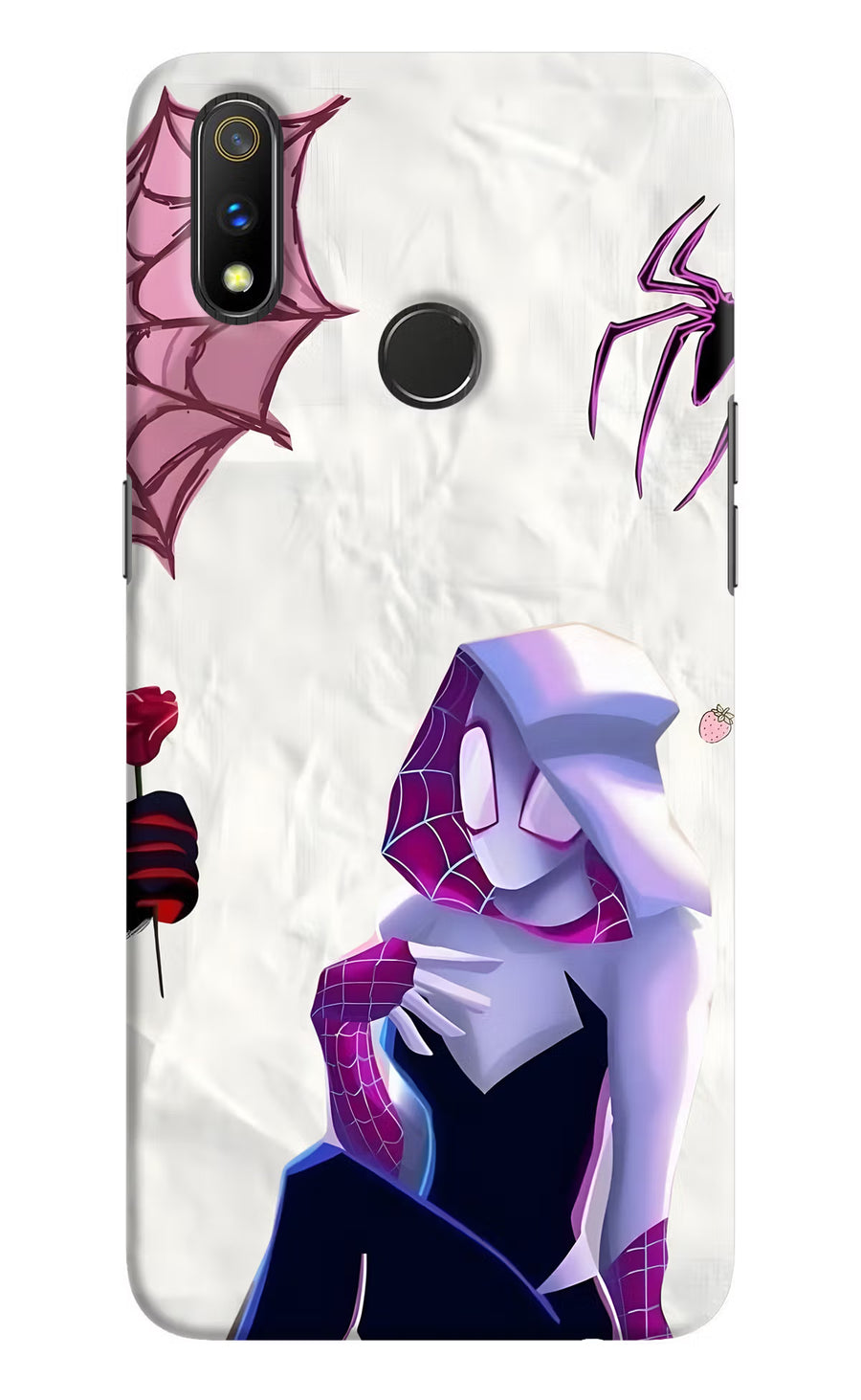 Gwen Verse Realme 3 Pro Back Cover, Hard case